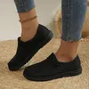 Casual Shoes 2024 Spring Fashion Flats Women Plus Size 44 Bekvämt arbete andningsbara sneakers Kvinna Zapatos de Mujer