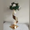 New Arrival Modern Design flower bowl candlebra backdrop walkway Stand Display Wedding Decoration Road Lead For Wedding Aisle Decor