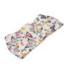 Tassen Huntfun Nieuwe trim bloemenstofafwerking voor klassieke Mini Obag Handbagcotton Fabric Decorating for O Tag Body