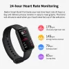 Pulseira Versão Global Xiaomi Redmi Smart Band Pro Color AMOLED 1,47 '' Exibição completa Oxigênio do sangue Freqüência cardíaca Sleep Rastreamento PK Mi Band 7