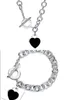 rosa kärlek silver 14 cm 21 cm armband för kvinnokedjor länkar män vuxna smycken hjärtarmband set ring gör kit för flickor juvelery designer par bröllop fest cool