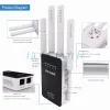 Маршрутизаторы WR09 Wireless Wi -Fi Repeater 300 Мбит/с универсальный маршрутизатор длинного расстояния с 4 антеннами AP/Router/Repeater 3in1 Режим