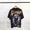 HELLSTAR T-shirt Rappes Mens Femmes Tshirt Rapper lavé Craft lourds Unisexe à manches courtes Haute Rétro Hell Hell's Women's T-shirt Designers Tees Mens Designer Shirts 22