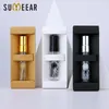 Storage Bottles 50 Pieces 80 Pieces/Lot 5ml Spray Bottle With Paper Box Custom Printing Logo Perfume Refillable Glass And