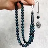 Tasbih resina âmbar artificial muçulmana Rosário Misbaha Eid Presente Islâmico Masbaha Jóias Turcas 33 Bracelete de Oração 240410