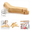 Storage Bags 5 Pcs Small Hanger Kids Clothes Hangers Wardrobe Children Baby Wooden Toddler Clothing