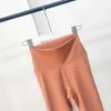 Lulemen Tops Shorts Yoga byxor Hög midja höftlyft Hög elasticitet Bekväm passform Sports Fitness Running Naked Yoga Pants Summer Thin