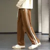 Erkekler Pantolon 2024 Tasarım Y2K Bul Giysiler Moda Jogger Pantolon Erkek Basit Gevşek Dış Mekan Sweatpants