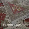 Tapijten yilong 10'x14 'Perzische traditionele oosterse wollen tapijten Beige Exquisite Area tapijt (1491)