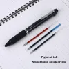Pens Japan Pentel 3Color Gel Pen Multifunction Signature Pen 0.5mm Hand Account Quickdrying Smooth BLC35 School Supplies Stationery