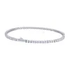 В складе США склад Оптовой VVS Moissanite Tennis Chain Iceed Women Женщины