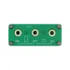 Förstärkare GHXAMP 3,5 mm Ljudsignalomkopplare 2 Ingång 1 Utgångsväljare med aluminiumskal hörlurar Audio Switch Board 1 st