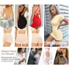 Womens High Waisted Shapewear Shorts Smooth Seamless Shaping Boyshorts Panties Tummy Control Underwear Slimming Shapers Short 240420