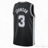 1 Victor Wembanyama Basketball Jerseys Mens Youth 3 Keldon Johnson David Robinson 21 City Jersey Retro Shirts 2024