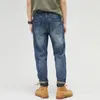 Hiver et automne pour hommes décontractés en coton long pantalon de mode à la mode jeans 240415