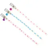 Dog Collars 3 Pcs Fluorescent Pet Collar Anti-lost Puppy With Bell Belt Charge Night Silica Gel Travel Leash