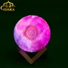 APP Quran Speaker Night Light 3D Starry lamp Wireless Quran Player veilleuse coranique Lamp Muslim Bluetooth Speaker 240418