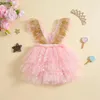 Fille robes bébé filles robe d'été manches étoiles de lune imprimement tulle tutu tutu noir nés en bas âge de fête pour tout-petits costume