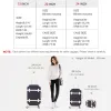 Sets 3PCS/SET Vintage PU Travel Luggage,12"makeup bag & 20" 26" Retro Trolley Suitcase Bags With Spinner Wheel With Combination Lock