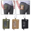 Taschen Hot Tactical Wallet EDC Molle Beutel Tragbarer Schlüsselkartenkoffer Outdoor Sportmünze Geldbeutel Jagdtasche Reißverschluss Pack Multifunktional Tasche