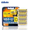 Golarka gillette fusion proshield brzytwa manualna golenia broda golarki golarki łopatki Mężczyźni twarz opieka bezpieczeństwo włosów 4PCS