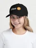 Ball Caps Piano B Capotte da baseball Cap Black Dad Hat Men Women's