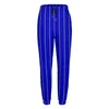 Frauenhose Nautical Blue Jogger Herbst White Stripes Elegante Joggerinnen Frauen Hip Hop Grafikhose große Größe 2xl