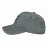 Caps à balle comme chiens anime caricot anime haut de gamme de baseball lavé en denim pour femmes chapeaux de crème solaire Four Seasonsr Male Four Seasonsr