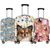 Accessoires Lovely Chihuahua Dog Printing Bagage Beschermende omslag Travelen Kawaii Bull Terrier Trolley Case koffer Covers Accessoires