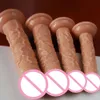 Realistic Soft Mini Dildo With Powerful Suction Cup Consolador Simulation Adult sexy Toys Real Vein Penis For Women G-spot Dildos