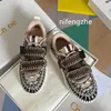 Designer Casual Shoes Nama SNeaker Women Top-Quality Platform Luxury Mesh Rainbow Trainers Shoes Mesh Fabric Size 35-42