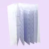 70pairs White Eyelash Storage Book Makeup Display Container Eyelashes Exempel Catalog Grafting Eyelash Eyelashes Display Card 240407