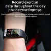 Wristbands ECG PPG Smart Band Body Temperature IP68 Waterproof Fitness Smart Bracelet Pedometer Call SMS Reminder Wristbands