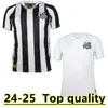 24 25 Santos FC Mens Soccer Jerseys 2024 2025 F Джонатан Сэндри Карлос Санчес Леонардо Гуларт Анджело Пирани Кайки Дом в гостях Октябрь Специальное издание Футбольное рубашка 88