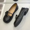 Dress Shoes Women's Mary Jane Single Comfortable Round Toe Low Heels Pumps Daily Casual Slip-on Lovely Lolita Tacones
