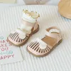 First Walkers femminile Sandals Princess Sandals Summer Simpasso con la con (scarpe da bambino non slittata per bambini baby baotou coreano baotou