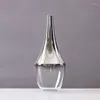 Vasen Gradient Glass Blumenkern Dekoration Geschenk Weihnachten Home Vase Trocknen nordisches Silber