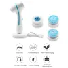 Scrubbers Cleansing Brush Sonic Nu Face Spin Brush Set Gaanica Facial Spa System for Skin Deep Cleaning Remove Blackhead Device Sonic Nu