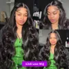 Melodie 40 Inches 250 Density 13x6 Human Hair Lace Frontal Wigs Glueless PreCut Water Wave 13X4 Front Body Wave For Women 240409
