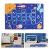 Carpets Hopscotch Mats grand coussin de sol Chapeur de tapis de chambre enfant rampant pour le polyester