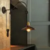 Lâmpada de parede vintage Industrial retro forjado arancas de ferro