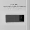 Kontroll Sonoff M5 Switchman Smart Wall Switch 120 Typ Tryckknapp Switch 1/2/3 Gang Smart Home Wall Panel App Remote Control Support R5