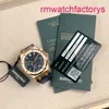 AP Automatic Wrist Watch Mens Royal Oak Series 26240OR Black Face 18K Rose Gold Mens Automatic Mechanical Watch