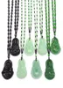 Tapınak Fuar Ekose Mağazası Mücevher Moda Kadınlar039S İmitasyon Jade Guanyin Buddha Kazak Zinciri Uzun Kolye 2NF7 407 Q23183262