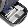 Ryggsäck Formella ryggsäckar för män 2024 Multifunktionell affärsanteckningsbok USB Laddning Vattentät mäns ryggbags casual väskor