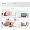 Monitore 2xzoom Babyphonmonitor mit Kamera Wireless Protection Detection Überwachung Nanny Cam Electronic Babyphone Cry Babys Fütterung