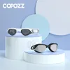 Copozz vrouwen mannen volwassenen HD Antifog UV Bescherming Zwemmen Goggles Water Sport Duiken zwemglazen met draagbare doos Set 240416