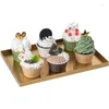 Dekorativa blommor Artificiell tårta Cupcake Food Model Cups Simulering Dessert Cream Cup Pography Fake Prop Window Display Decoration