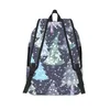 Backpack Christmas Tree Multifunction Classic Basic Water Resistant Casual Daypack For Travel With Bottle Side Pockets