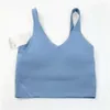 2023yoga tenue LU-20 U TYPE Back Alignez Tops Tops Gym Vêtements Femmes Casual Running Nude Sports Bra Fitness Beau Sous-vêtements